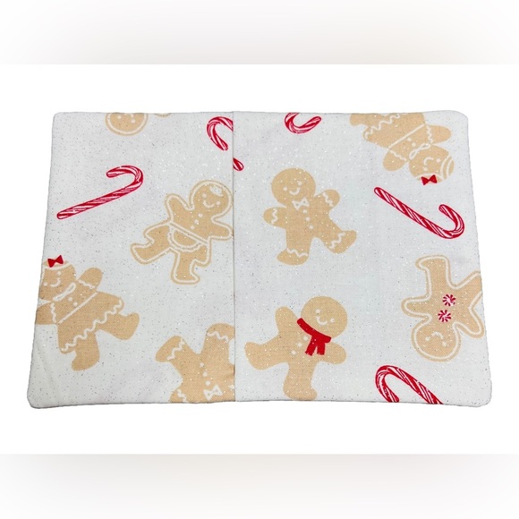 Hand Crafted Mug Rug Coaster Embroidered Cotton Fabric Padded Absorbs Liquid - Picture 2 of 8